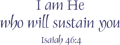 I Am He - calligraphy art by Tess Cooling